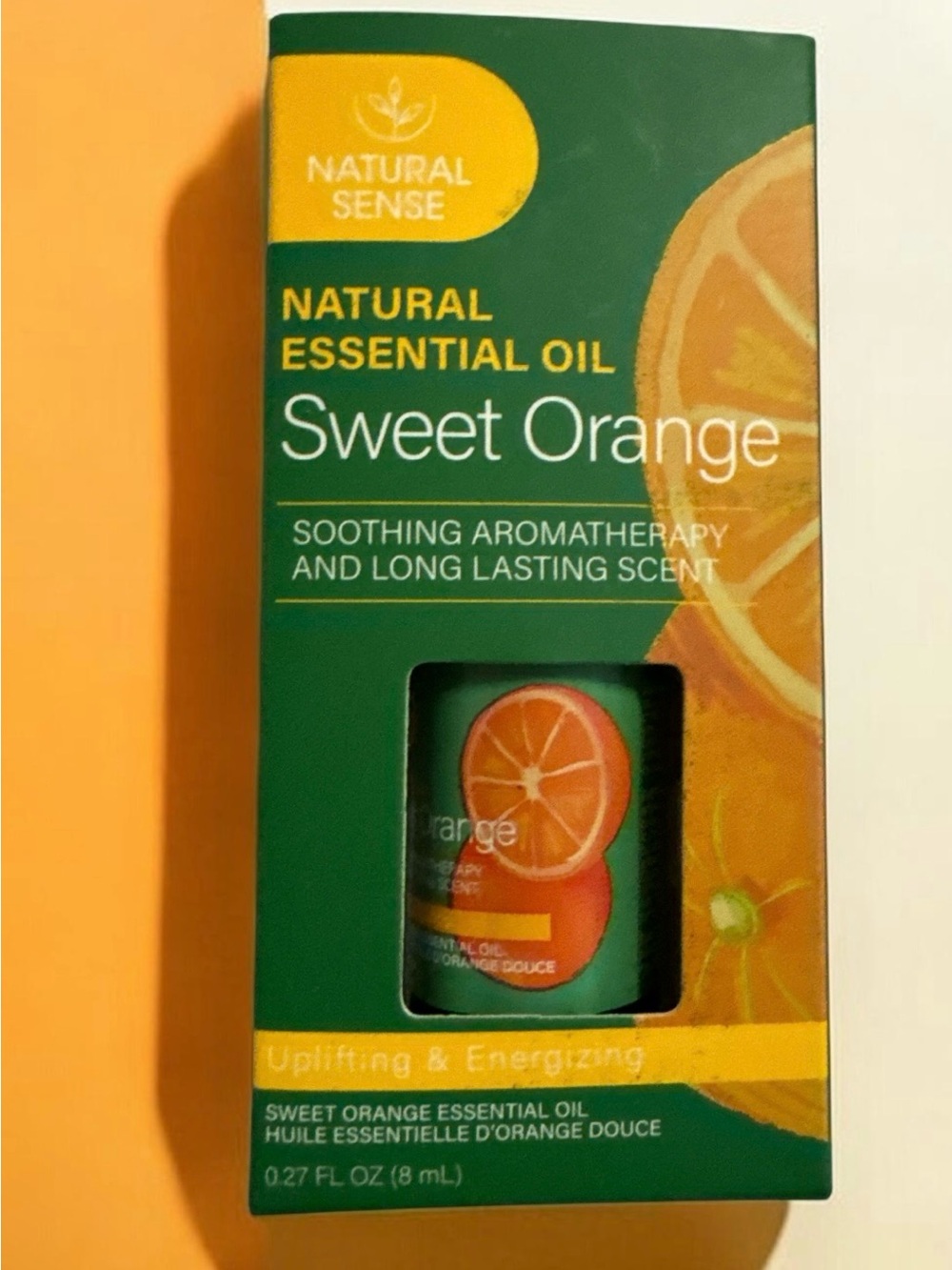 Sweet Orange Essential Oil - Uplifting Aromatherapy (Green & Orange)